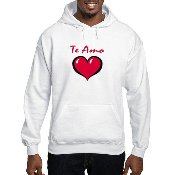 CafePress - Te Amo Hooded Sweatshirt - Pullover Hoodie, Hooded Sweatshirt