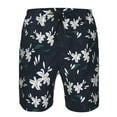 thumbnail image 4 of Naloa Lilies Flowers Men's Beach Shorts, Surfing shorts, Swim trunks, Quick Dry Swim Trunks for Surfing Beach Fun - 3X-Large, 4 of 9