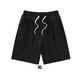 thumbnail image 2 of Qarigey Pantalones de encaje de hielo, pantalones cortos holgados, lavables, transpirables, con cierre de piel, Unisex, moda para correr, pantalones Prendas para la parte inferior del cuerpo Negro SG, 2 of 6