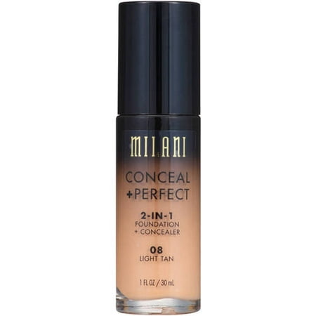 milani conceal perfect 2 in 1 foundation concealer milani conceal perfect longwear concealer light