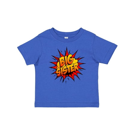 

Inktastic Big Sister Super Hero Gift Baby Girl T-Shirt