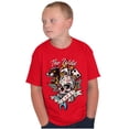 thumbnail image 3 of The Wild Life Skull Panther Tattoo Crewneck T Shirts Boy Girl Teen Brisco Brands XS, 3 of 6