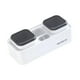thumbnail image 5 of Portacepillos de dientes Artículos de tocador multiusos Colgador estable para cepillos de dientes Fácil de limpiar Blanco Negro, 5 of 9