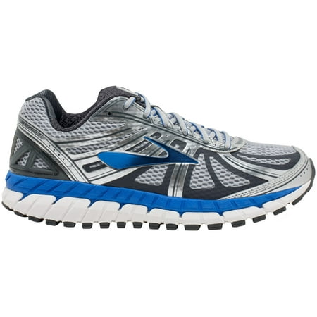 Brooks Men's Beast 16 Running Shoes (Grey/Blue, (Best Brooks Stability Running Shoes)
