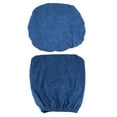 thumbnail image 2 of 1 Unidad Funda de Asiento de Silla + 1 Pieza de Respaldo para Silla de Comedor,Silla para Oficina - Azul Sunnimix  Funda para silla de ordenador de oficina, 2 of 8
