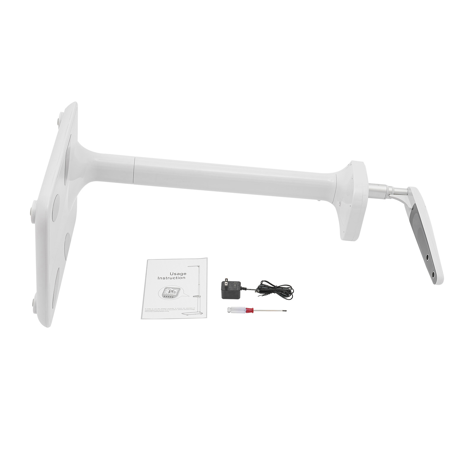 Dwellnix Weight Scale Measure Height Scale Physician Medical Body Scale 440lb 5 Modes BMI