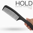 thumbnail image 3 of Peine de peluquería para el hogar, peine alisador, cabello rizado para mujer, peine de plástico, 3 of 6