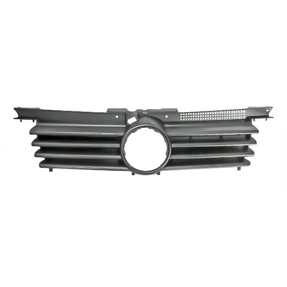 New Aftermarket Premium Fit Matte-Black / Chrome Front Grille 1J5853651LGRU fits 1999-2005 Volkswagen Jetta
