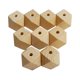 thumbnail image 2 of 2x20 Piezas De De Madera Sin Terminar Con Geométricas Naturales Sin Pintar De 12 Mm 12mm Gloria Cuentas sueltas de madera geométrica, 2 of 6