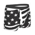 thumbnail image 3 of Daiia Memorial Day1 Men's Underwear Boxer Briefs, Cotton Stretch Moisture-Wicking Underwear-Small, 3 of 9