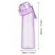 thumbnail image 2 of Botella de agua deportiva de 650ML, taza de agua deportiva a prueba de fugas para acampar al aire libre y senderismo, 2 of 6