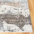 thumbnail image 6 of SAFAVIEH Mayflower Chase Abstract Area Rug, Blue/Ivory, 6'7" x 6'7" Square, 6 of 9