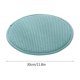 thumbnail image 2 of Cojín redondo grueso para silla de exterior con funda impermeable y duradera, de espuma de alta densidad, para patio, balcón, dormitorio, cómodo asiento. Aestivo | Azul claro | AESTIVO, 2 of 7