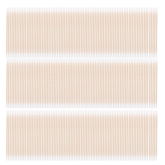 1200 bastoncillos de algodón: bastoncillos finos con puntas de madera de doble punta para una limpieza precisa de maquillaje y uñas.