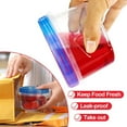 thumbnail image 5 of Freezer Storage Containers 16 oz - 6 Pack Soup Freezer Containers with Airtight Twist Top Lids - Plastic Soup Container with Lids for Lunch, Leftovers, Food Prep Containers with Leak-proof BPA Free, 5 of 7