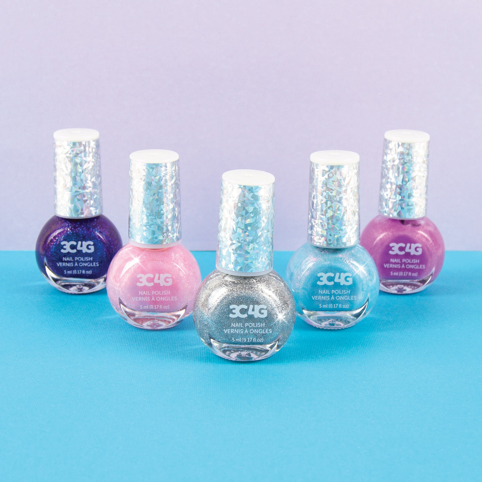 3C4G: Glow In The Dark Nail Polish Set - 5 Bottles, Make It Real, Teens  Tweens & Girls, Non-Toxic Long-Lasting Polish, Vibrant Neon Colors, Glow  Wherever You Go, Three Cheers For Girls
