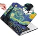 thumbnail image 4 of Funda izÜg dura, carcasa compatible con MacBook MacBook AIR 13 M3 A3113 , M2 A2681 Diseño Noche estrellada, 4 of 5