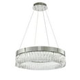 thumbnail image 5 of Design Living 1-Light D24'' Round Chrome Frame LED Chandelier, 5 of 5