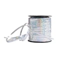 thumbnail image 1 of Balloon Ribbon Foil Satin Curling Balloon Ribbon Ribbons Birthday Wedding Home Decor Room Cake Band Crafts Kids DIY Accessories Silver, 1 of 7