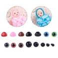 thumbnail image 2 of Safty Dolls Eyes Nose Joints Acrylic for Doll Eyeballs Nose Wooden Joint, 2 of 17