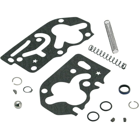 S&S Cycle HVHP Oil Pump Master Rebuild Kit Compatible for Harley-Davidson Big Twin 92-99
