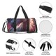 thumbnail image 4 of Easygdp Flower White Horse Bolsa de Viaje, Bolsa de Mano, Bolsa de Gimnasio, Bolsa de Equipaje para Viaje, 4 of 6