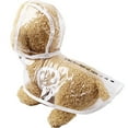 thumbnail image 2 of Flmtop Imperméable Manteau de Pluie pour Chien Chiot Veste Extérieure avec Capuche Transparente Blanche, 2 of 9