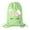 Lime, variant on Easter Basket Backpack Bulk Cotton Drawstring Cinch Bags Easter Bunny Gift Bags - Bunny Face