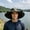 Green, variant on Solar Fan Hat with 4 Cooling Fans, USB-C Rechargeable Sun Hat, Black