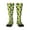 1 Black, variant on Lemon Pattern Women’s Knee High Crew Socks,Trouser Socks Comfortable, Breathable, Moisture-Wicking and Soft