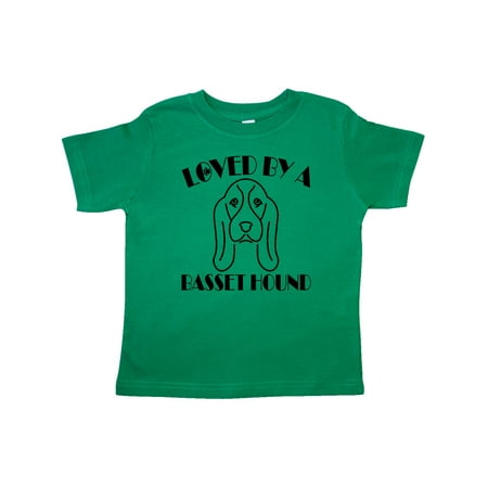 

Inktastic Basset Hound Dog Gift Gift Toddler Boy or Toddler Girl T-Shirt