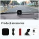 thumbnail image 5 of sweethay Automotive Head Up Display Portátil Desmontable Digital Pantalla de 2,5 pulgadas Sistemas de posicionamiento global HD 0 Delay Speedometer Trazadores de navegación Luz verde sweethay VI016221-02B, 5 of 6