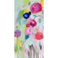 thumbnail image 2 of Schmitt, Carrie 18x32 Black Ornate Wood Framed with Double Matting Museum Art Print Titled - Artists Bouquet Panel 1, 2 of 4