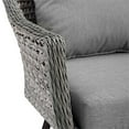 thumbnail image 5 of Modway Endeavor Fauteuil de Patio Moderne en Rotin avec Accoudoirs, Fini Gris, 5 of 5