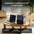 thumbnail image 5 of EF EcoFlow River 3 Plus 270 Portable Power Station, 268Wh LiFePO4 Battery, 3 Up to 1200W AC Outlets, <10 MS UPS, Expandable to 840Wh, 1Hr Fast Charge, <30dB Ultra-Quiet Solar Generator for Camping/RV, 5 of 9