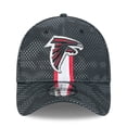 thumbnail image 2 of Men's New Era Black Atlanta Falcons 2024 Sideline 39THIRTY Flex Hat, 2 of 6
