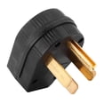 thumbnail image 4 of Plug, American Plug Europe Plug 50-60 HZ ABS Shell 50A Power Plug, Outdoor Indoor America Europe, 4 of 8