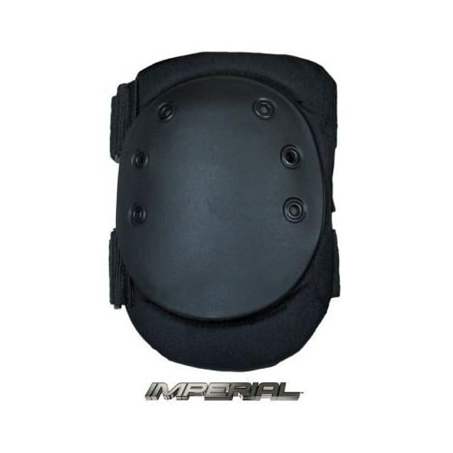 Damascus Imperial Hard Shell Cap Knee Pads, Black, 1 size by DAMASCUS