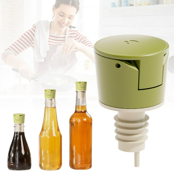 Olive Oil Bottle Pourer Spout Auto Flip Oil Dispenser Spout Auto Flip Stainless Steel Oil Filter Pour Spouts for Oil Bottles Pancake Kitchen Gadgets Cheese for Straining Reusable Oil Home And Kitchen