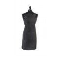 thumbnail image 1 of Mercer Tool M61110BCS Genesis Bib Apron With Pocket, Black Chalk Stripe, 1 of 1