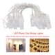 thumbnail image 2 of Cadena de luces LED con clip para fotos, tarjetas fotográficas para bodas y fiestas, decoración colgante, color blanco cálido (enchufe estadounidense de 110V), 2 of 8