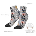 thumbnail image 6 of Pofeuu Dog Print 30cm Socks, Adult Running Hiking Socks for Youth and Adult, 6 of 7