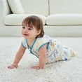 thumbnail image 5 of Sentuca Baby Sleep Sack 6-12 Months 100% Cotton Soft Sleeping Bag Printing Double Zipper Waistcoat Newborn Sleep Sacks,Multicolor, 5 of 7