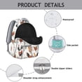 thumbnail image 4 of "Chicken Print Bookbag for Teens - Durable & Comfortable School Backpack, Water-Resistant Laptop Bag for High School & College, Large Capacity for Daily Use", 4 of 6