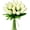 Cream, variant on TETOU 15Pcs PU Fake Tulips Artificial Flowers, 13" Silk Flower Assorted Colors for Mother's Day Easter Valentine’s Day Gifts Home Kitchen Wedding Decoration - Multicolor
