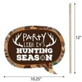 thumbnail image 5 of Big Dot of Happiness Funny Gone Hunting - Deer Hunting Camo Baby Shower or Birthday Party Photo Booth Props Kit - 10 Piece, 5 of 5