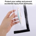 thumbnail image 6 of Clear Fishing Lure Wraps, Transparent Fishing Lure Covers Bait Gloves Fish Hook Storage Protectors Pole Sleeve Guard to Keep Fishermen Fishing Safe for Rod, 6 of 12