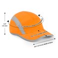 thumbnail image 4 of TOPTIE Foldable Baseball Cap, Breathable Nylon Running Hat, Adjustable Lightweight Marathon Hat Sun Hat for Outdoor Sports, 4 of 8