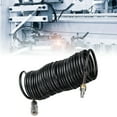 thumbnail image 3 of AOOOWER Compressed Air Hose with Quick Coupling Connection Flexible Polyurethane Recoil Air Hose 5m Length Stable for Air Tool, 3 of 10