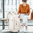 thumbnail image 4 of Convertible Handheld & Shoulder Travel Bag Backpack - Lightweight Large Capacity Luggage for Sports & Business Trips, 4 of 6